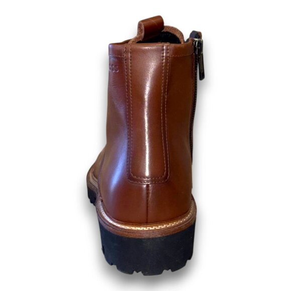 BOSS Julyo Men's Brown Leather Extralight Boots US 9 (UK 8 EU 42) MSRP $299 - Picture 3 of 4